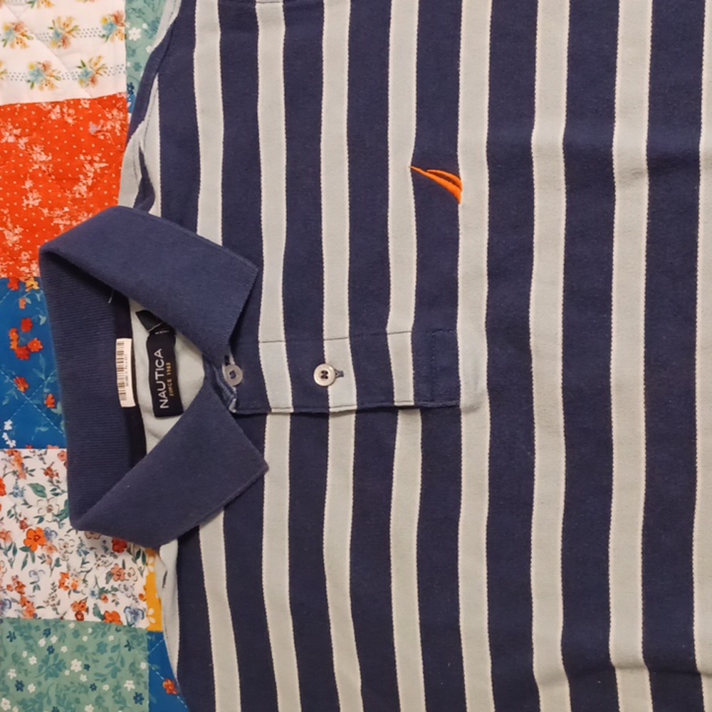 Nautica S. 60% cotton 40% polyester